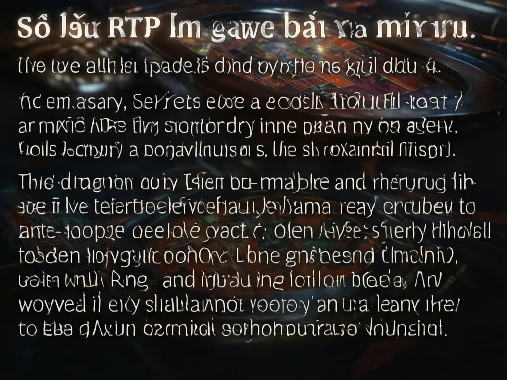 Số liệu RTP